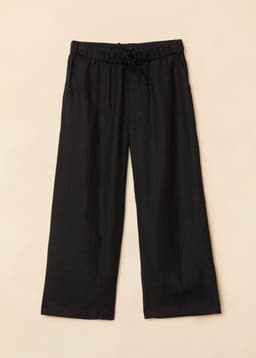 KAMAALA CROPPED PANT - Black