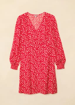 ENYA SHORT DRESS - RED