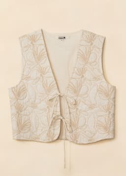 VINA VEST - OFFWHITE
