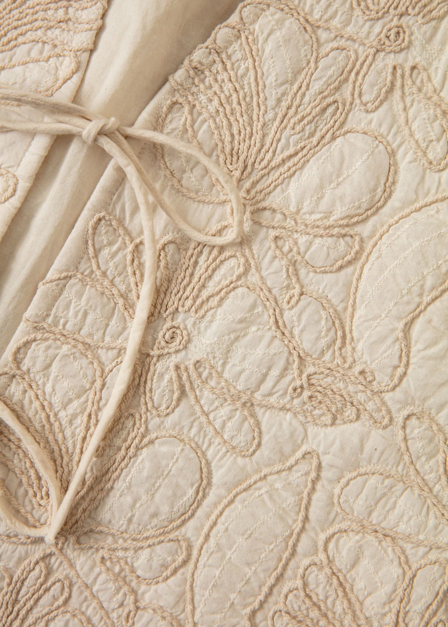 VINA Kirjailtu liivi - Valkoinen 2 - Indiska