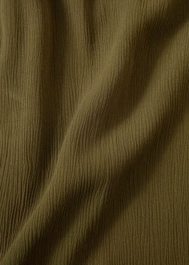 ELSIE Khakifärgade vida byxor med knyt - Grön 5 - Indiska