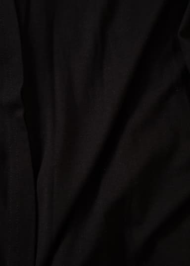 LILLEMOR Svart kimono i jersey - Svart 6 - Indiska