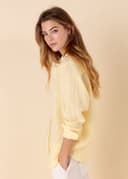 DIANA LINEN SHIRT - YELLOW