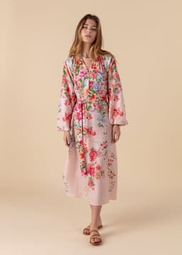 CORINE DRESS - Strong Pink