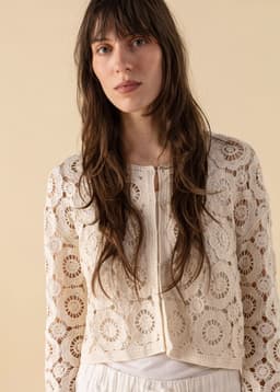 DREAM CARDIGAN - OFFWHITE