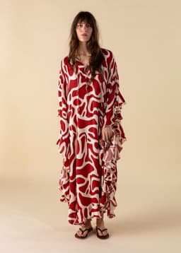 RUBY KAFTAN - RED