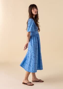 ANGELA DRESS - BLUE
