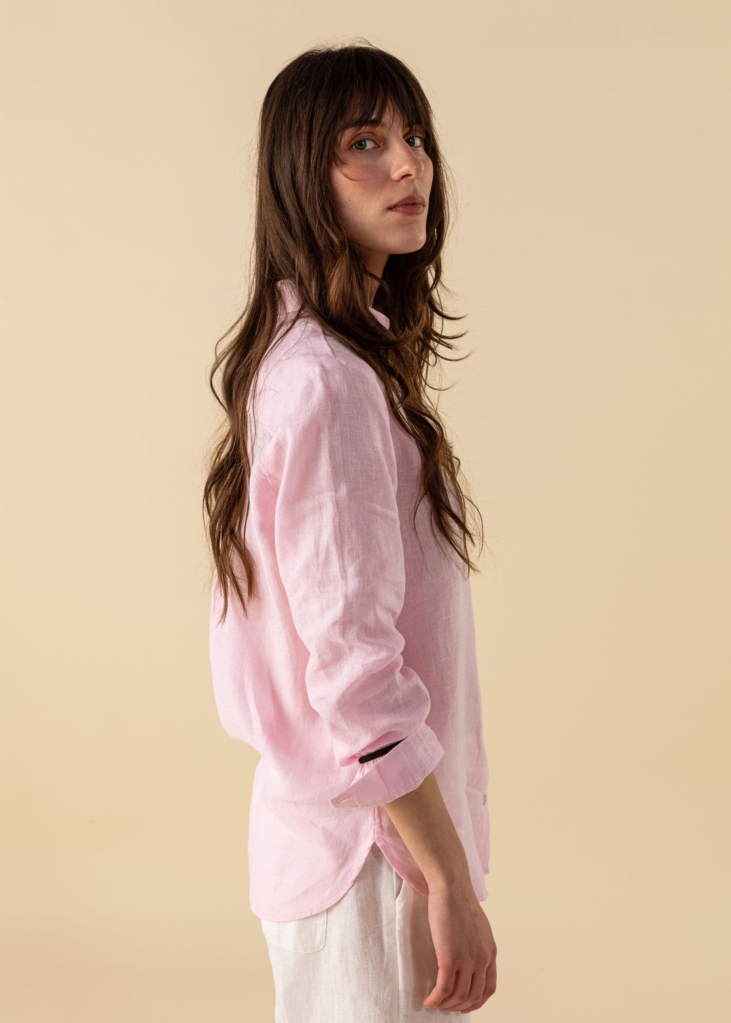 DIANA Linskjorte - Rosa 2 - Indiska