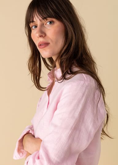 DIANA Linskjorte - Rosa 3 - Indiska