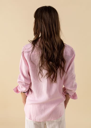 DIANA Linskjorte - Rosa 4 - Indiska