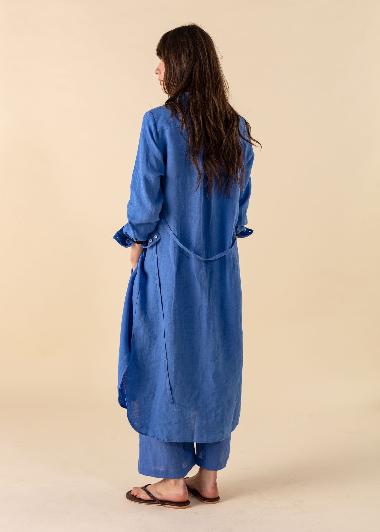 DIANA Lintunika - Blå 3 - Indiska