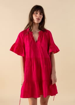 SUMAN DRESS - RED