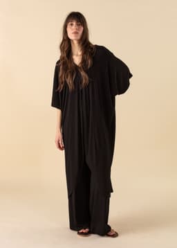 LILLEMOR KIMONO - Black