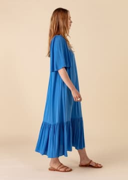 KHALO DRESS - BLUE
