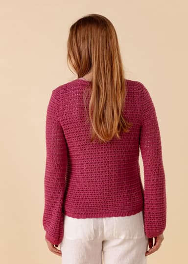 TOVE Blonde cardigan - Rosa 4 - Indiska