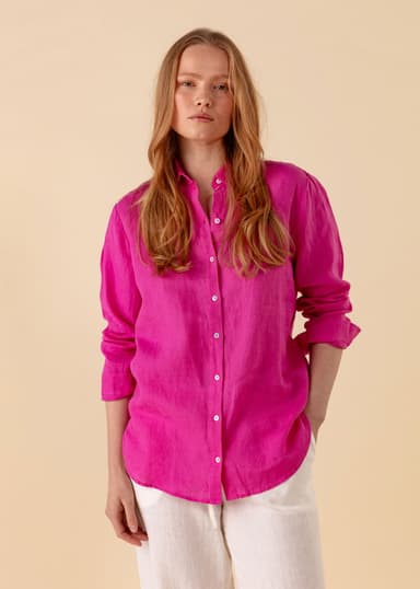 DIANA Rosa linskjorte - Rosa 4 - Indiska