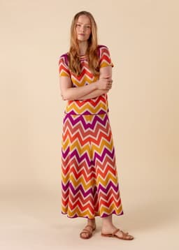 SAMANTHA SKIRT - ORANGE