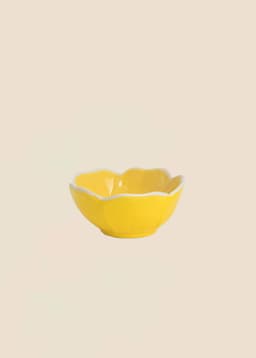 FLOWER MINI BOWL - YELLOW