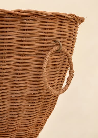 NELLY Handgjord rottingkruka - Multi 2 - Indiska