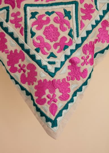 Rosa Rosa brodert putetrekk - Rosa 4 - Indiska