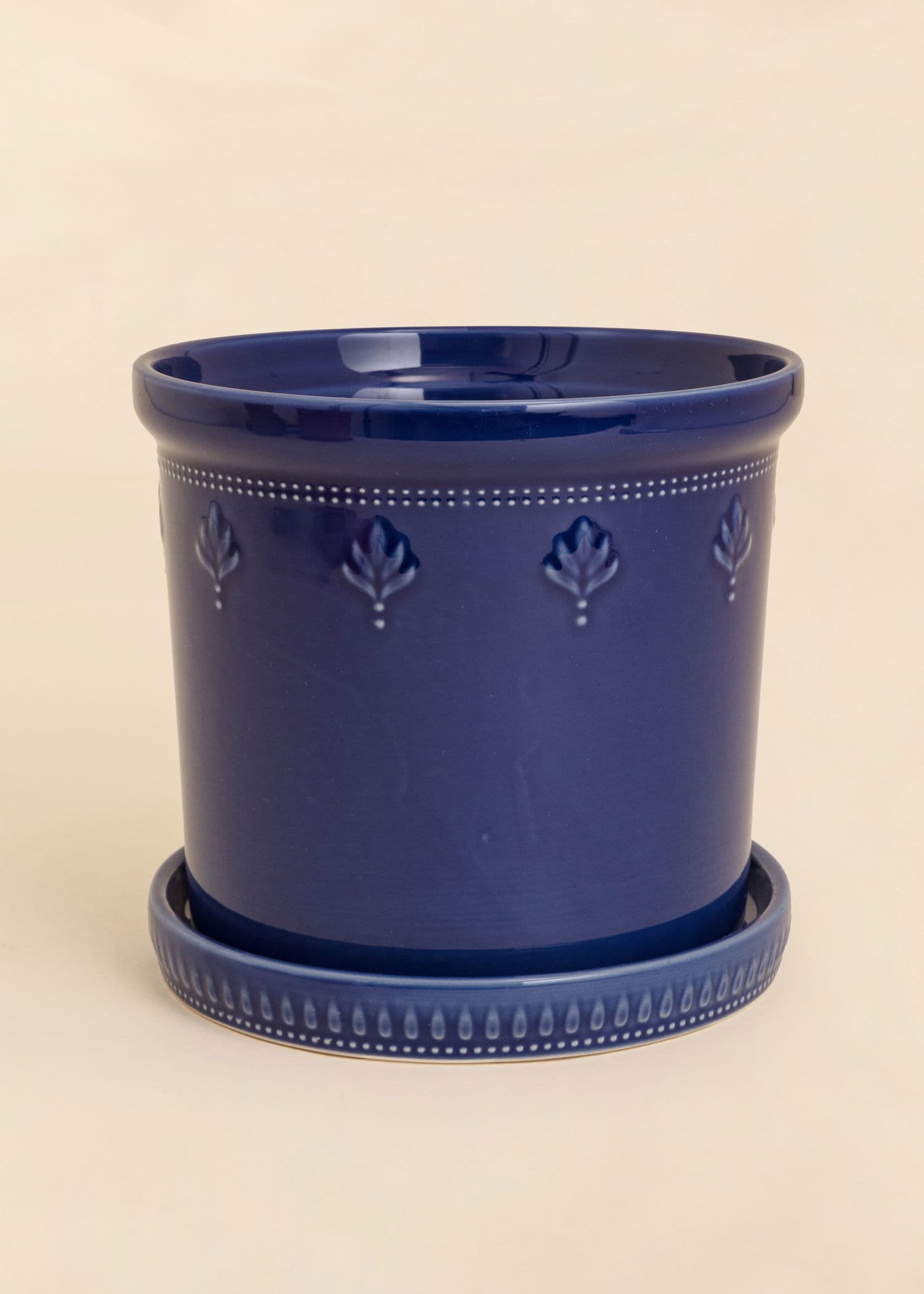 DARLA Koristeellinen kivitavararuukku - Sininen 1 - Indiska