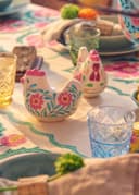 KASHMIR CHICKEN BOX - Coral Green