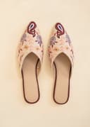 Sundar Emb. Mule - PINK LILAC