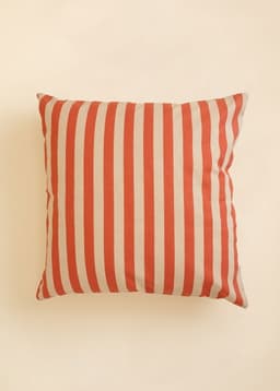Outdoor CC 50x50 - CORAL STRIPE