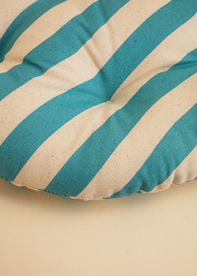 Outdoor Kuvioitu istuinalusta ulkokäyttöön - Sininen 2 - Indiska