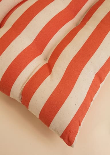 Outdoor Kuvioitu istuinalusta ulkokäyttöön - Vaaleanpunainen 3 - Indiska