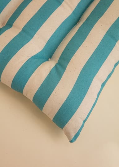 Outdoor Kuvioitu istuinalusta ulkokäyttöön - Sininen 3 - Indiska