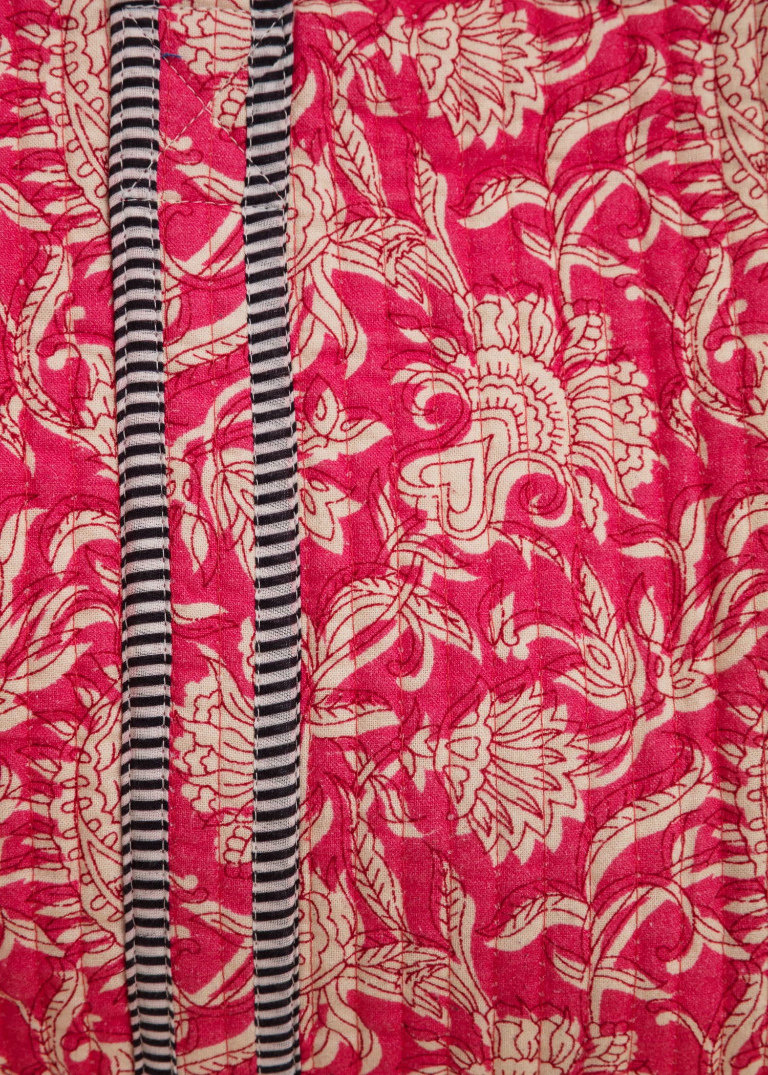 Tote Stor tygväska i bomull - Rosa 2 - Indiska