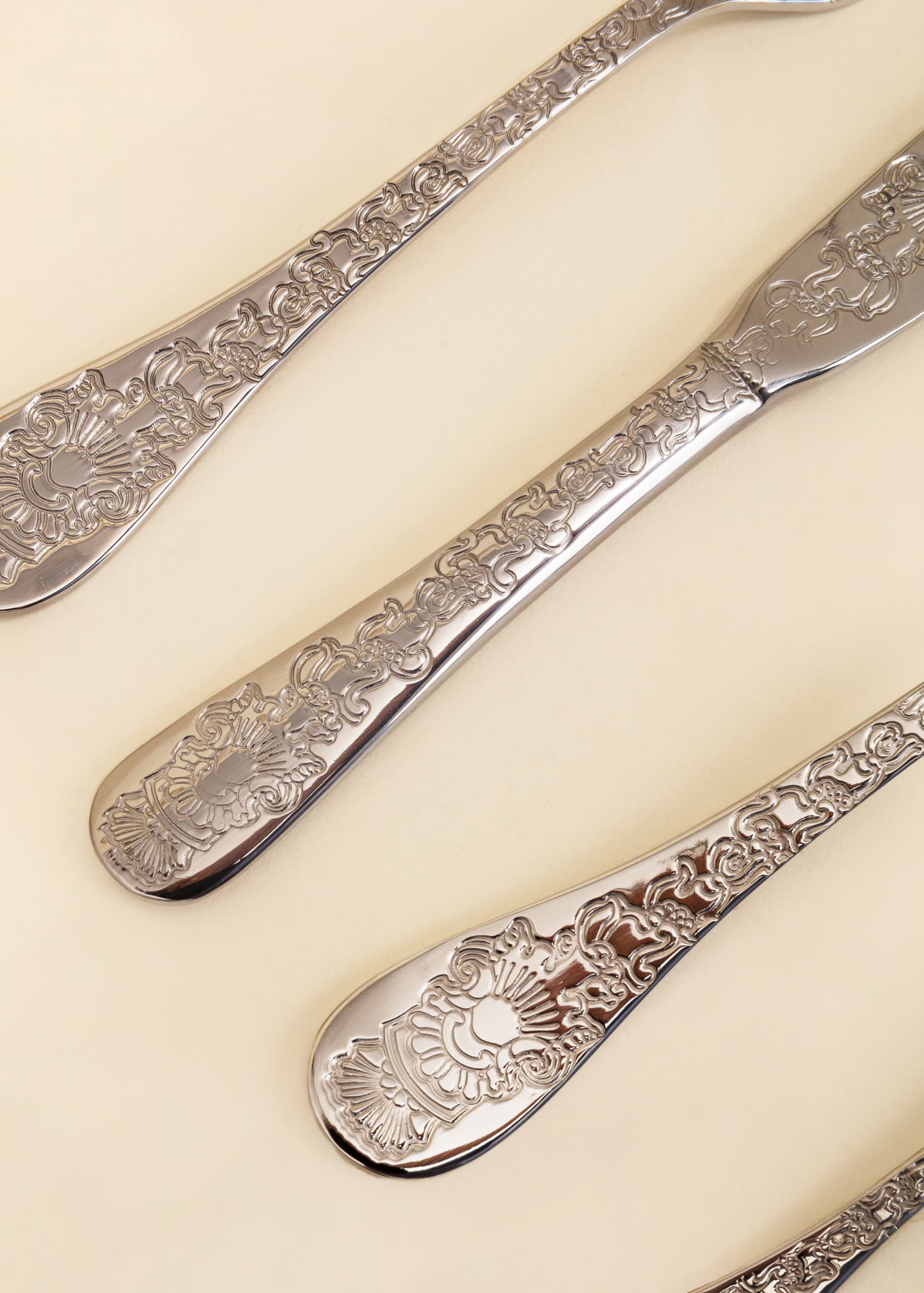 HERDMAR Bestickset i rostfritt stål - Silver 2 - Indiska