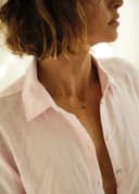 DIANA LINEN SHIRT - Light pink