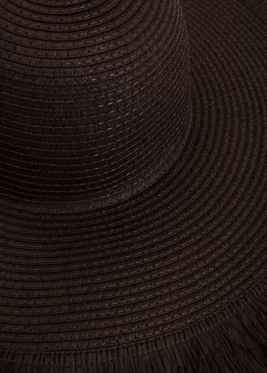 ESTELLE Stråhatt - Brun 2 - Indiska