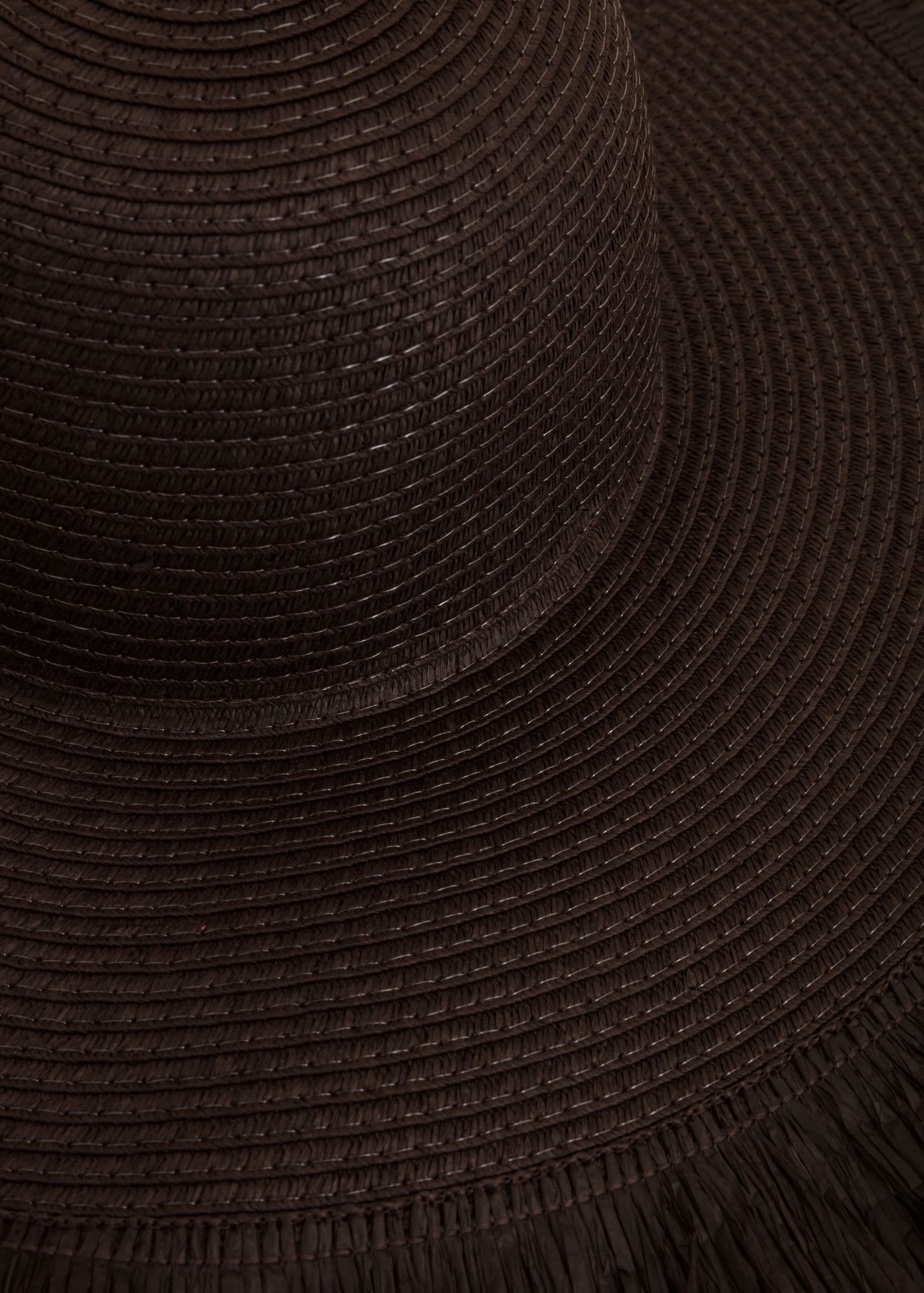 ESTELLE Stråhatt - Brun 2 - Indiska