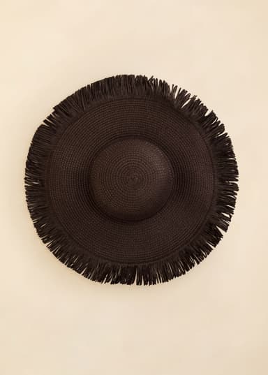 ESTELLE Stråhatt - Brun 3 - Indiska