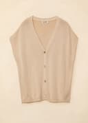 NEFERITI CARDIGAN - BEIGE