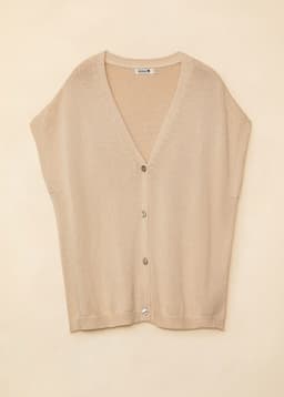 NEFERITI CARDIGAN - BEIGE