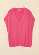 NEFERITI CARDIGAN - PINK