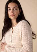 TOVE CARDIGAN - WHITE