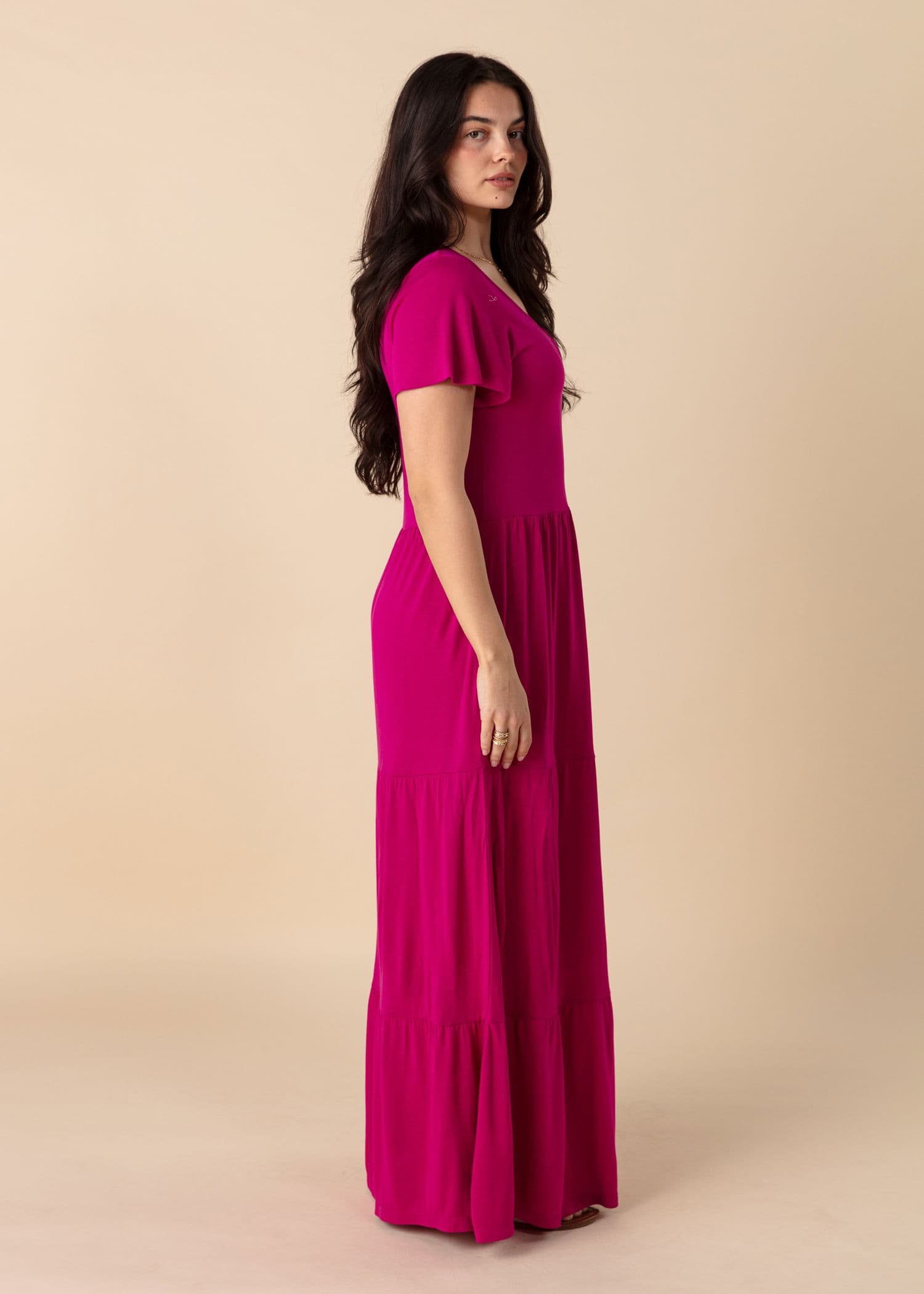 HILMA Polvipituinen tunika - Vaaleanpunainen 3 - Indiska