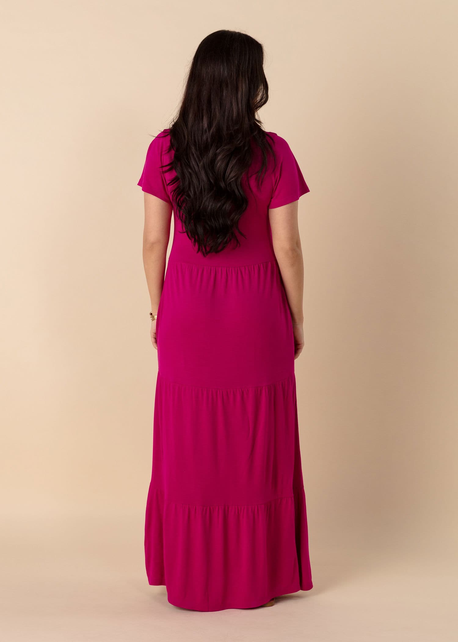 HILMA Polvipituinen tunika - Vaaleanpunainen 4 - Indiska