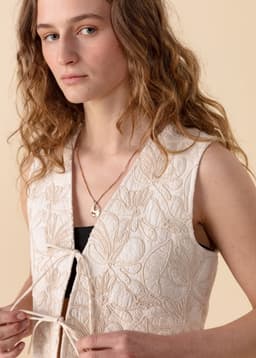 VINA VEST - OFFWHITE