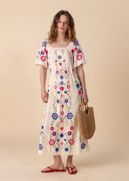 THERSE DRESS - MULTI