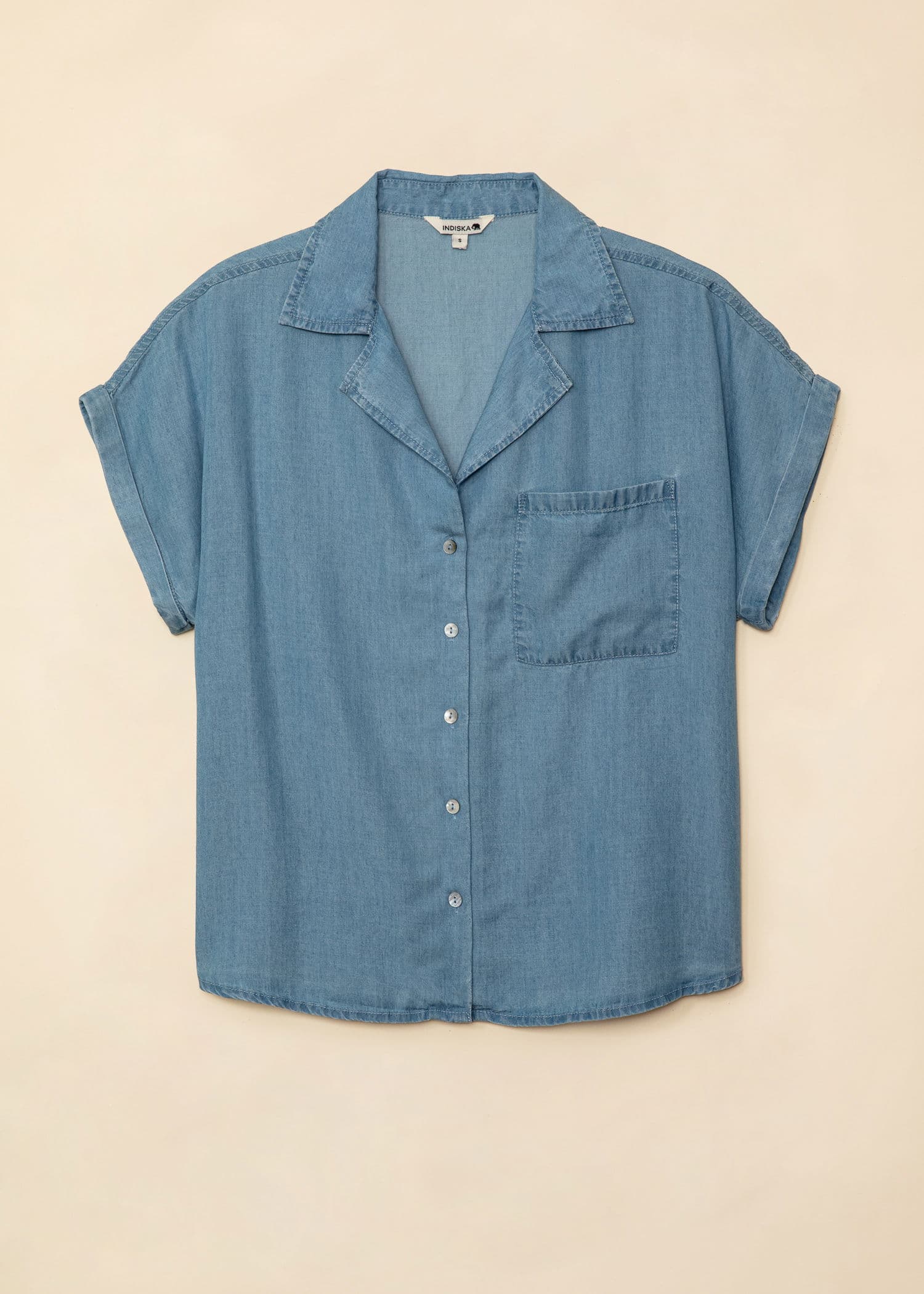 SWEETIE Paita Tencel Lyocell -materiaalista - Sininen 4 - Indiska