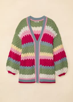 VANESSA SHORT CARDIGAN - MULTI
