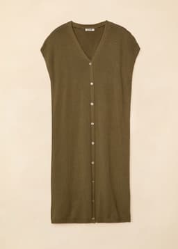 NEFERITI DRESS - khaki