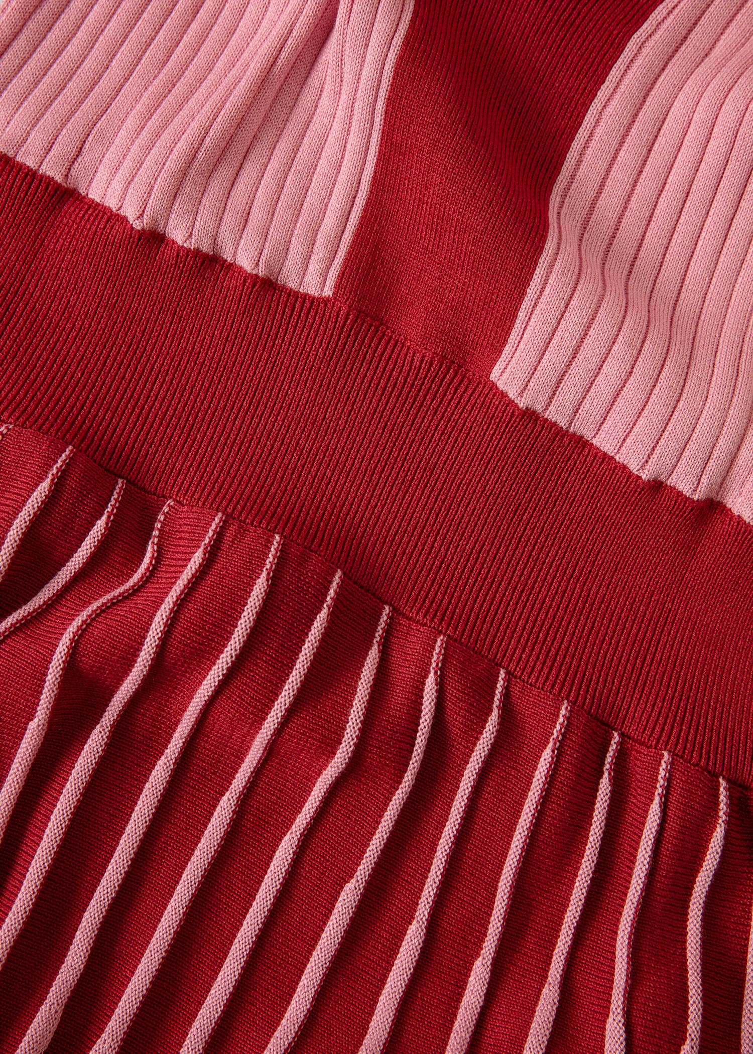 VIKI Pitkä kuvioitu mekko - Vaaleanpunainen 2 - Indiska