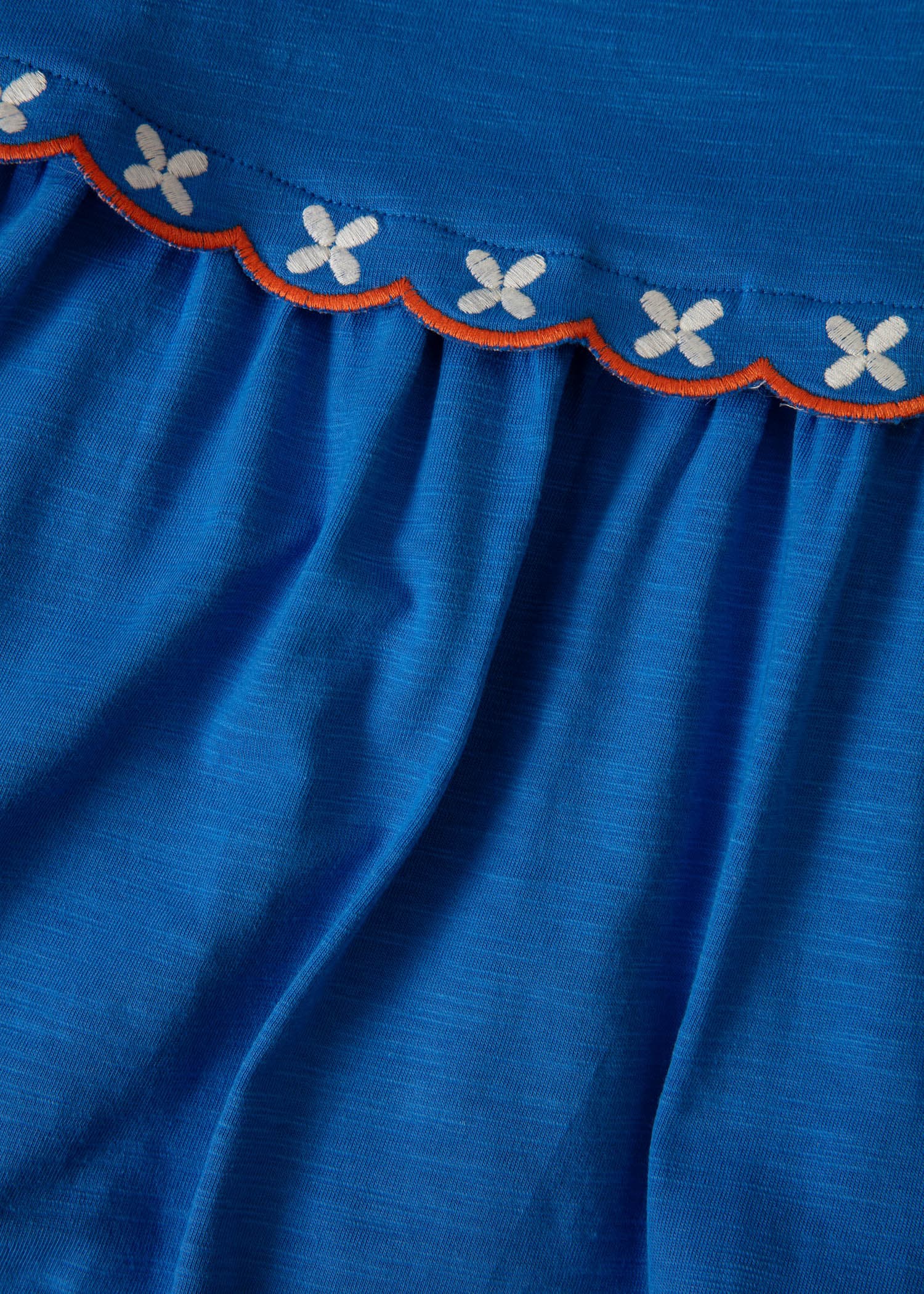 JASMINA Blå lang kjole - Blå 2 - Indiska